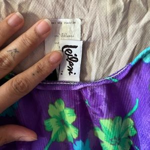 Vintage Leilani Size M one piece swimsuit w padded bra